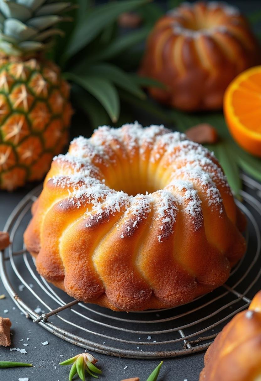 Pão de Deus Doce acabado com coco ralado, perfeito para degustação.