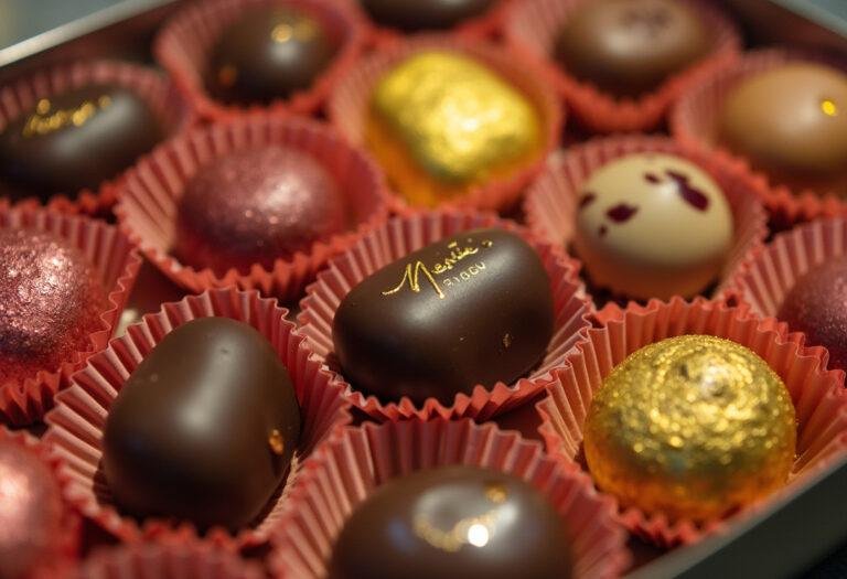 Finished Chocolate Merci Caseiro beautifully wrapped and ready for gifting or enjoying.