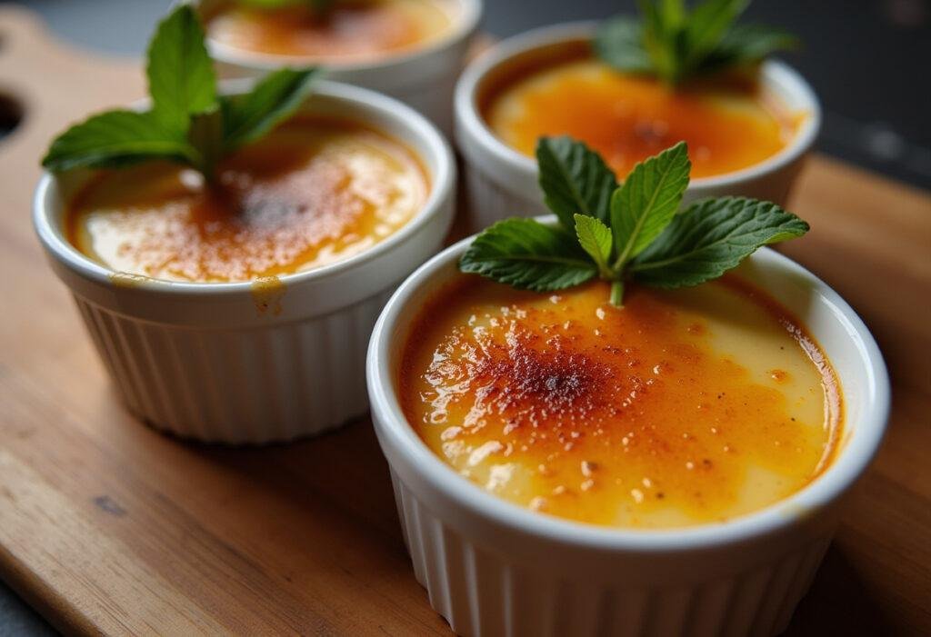 Delicious queimador leite creme with caramelized top, perfect for dessert lovers.